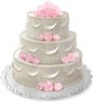 расчет веса свадебного торта