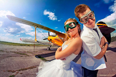 Свадьба в самолете