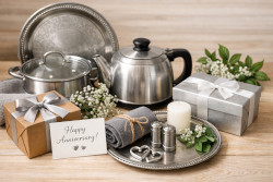 что подарить на алюминиевую свадьбу